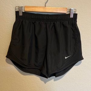 black nike shorts